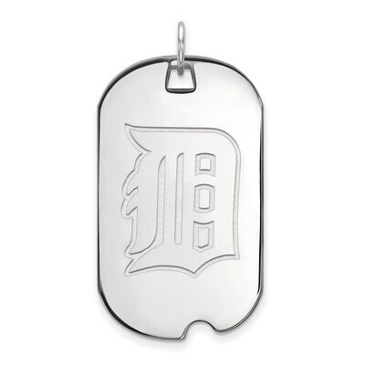 Detroit Tigers Large Dog Tag Sterling Silver SS028TIG, MPN: SS028TIG, 886774630021