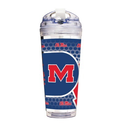 NCAA University of Mississippi 24 oz Double Wall Acrylic Tumbler GC6808, MPN: GC6808,