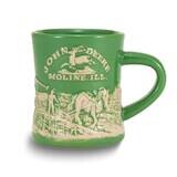 John Deere Horse and Plow 12oz Relief Diner Mug GM25136, MPN: GM25136,