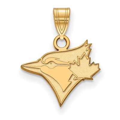 MLB Toronto Blue Jays Small Pendant Gold-plated Sterling Silver GP013BLU, MPN: GP013BLU, 8867749155…