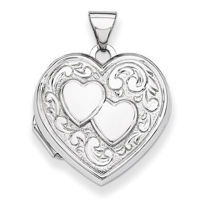 Heart Locket Sterling Silver QLS42, MPN: QLS42, 886774116549