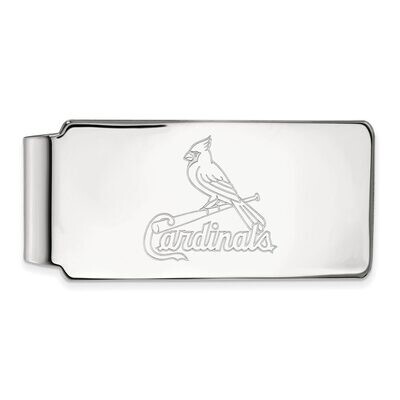 Saint Louis Cardinals Money Clip 14k White Gold 4W023CRD, MPN: 4W023CRD, 886774843674