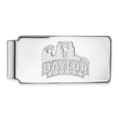 Baylor University Money Clip 10k White Gold 1W017BU, MPN: 1W017BU, 886774781426