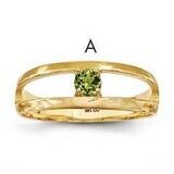 1-Stone Mothers Ring Mounting 14k Polished Gold XMR7/1-7, MPN: XMR7_1--6, 883957161785