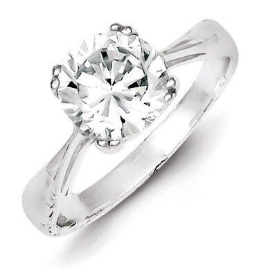 Ring Sterling Silver Diamond QR4243, MPN: QR4243, 883957556383