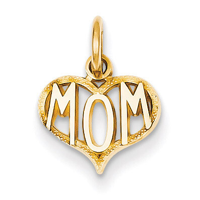 Mom Charm 14k Gold C368, MPN: C368, 883957860008