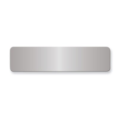 3 4 x 3 Aluminum Plates-Sets of 6 Polished by Jere Engravable, MPN: GL6672-PA,