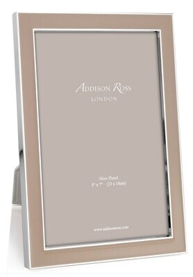 Addison Ross Cappuccino Enamel Picture Frame 5 x 7 Inch Silver-plated FR0949, MPN: FR0949, UPC/EAN:…