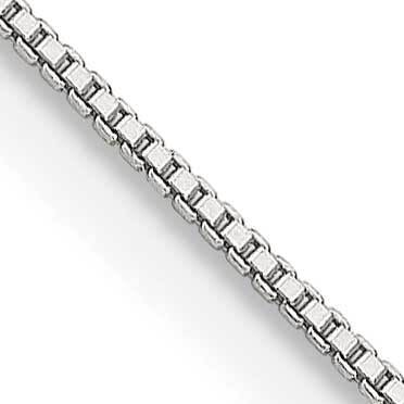 .8mm Box Chain 36 Inch Sterling Silver QBX015-36, MPN: QBX015-36,