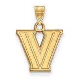 Villanova University Small Pendant 14k Yellow Gold 4Y001VIL, MPN: 4Y001VIL, 886774857756