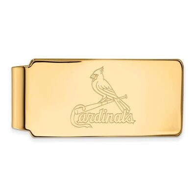 Saint Louis Cardinals Money Clip 10k Yellow Gold 1Y023CRD, MPN: 1Y023CRD, 886774812625