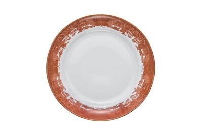 Mottahedeh Fitzhugh Cinnabar Bread &amp; Butter Plate S2503, MPN: S2503,