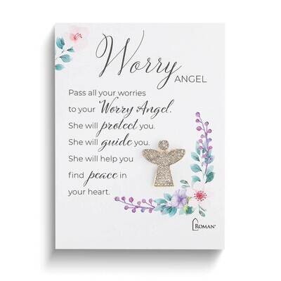 Gold-tone Worry Angel Pin GM25591, MPN: GM25591, 89945728743