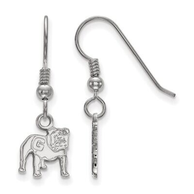 University of Georgia Extra Small Dangle Earring Wire Sterling Silver SS062UGA, MPN: SS062UGA, 8867…