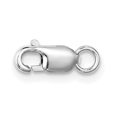 Lightweight Lobster Clasp 14k White Gold WG1628, MPN: WG1628,