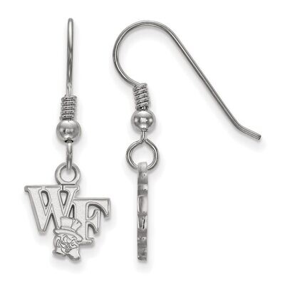 Wake Forest University Extra Small Dangle Earring Wire Sterling Silver SS045WFU, MPN: SS045WFU, 886…
