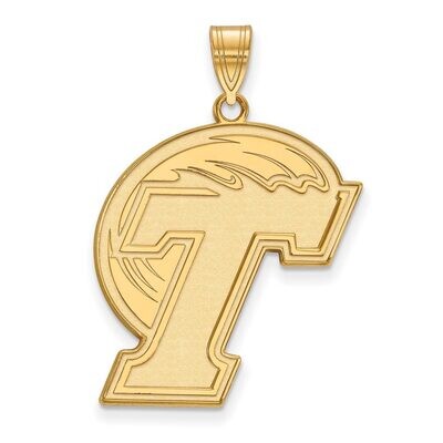 Tulane University x-Large Enamel Pendant Gold-plated Silver GP005TUL, MPN: GP005TUL, 886774901510