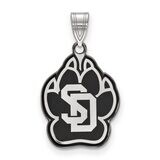 University of South Dakota Large Enamel Pendant Sterling Silver SS011USD, MPN: SS011USD, 8867747166…