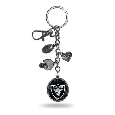 NFL Oakland Raiders Sparo Charm Key Ring GC6948, MPN: GC6948, 767345693440