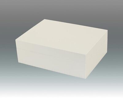 Tizo Wooden Box 8 x 6 x 3 Inch NC13WHTBX - White, MPN: NC13WHTBX,