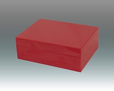 Tizo Wooden Box 8 x 6 x 3 Inch NC13REDBX - Red, MPN: NC13REDBX,
