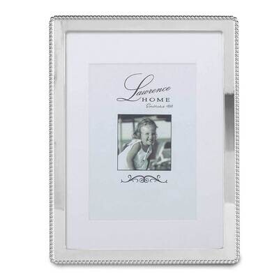 Silver-tone Metal 8 x 10 Inch Picture Frame with Outer Border of Beads GM22214, MPN: GM22214, 75114…