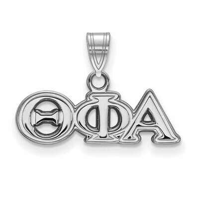 Theta Phi Alpha Small Pendant Sterling Silver SS002TPA, MPN: SS002TPA, 886774598680