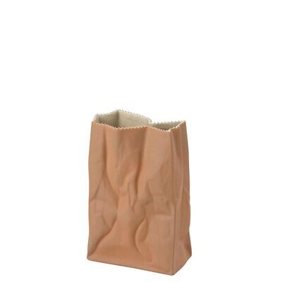 Rosenthal Bag Vase Vase Light Brown 7 Inch, MPN: 23500-203020-66018, 790955151390