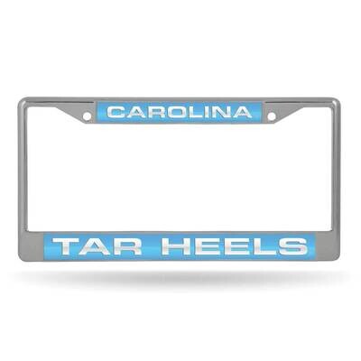 Collegiate U of North Carolina Lt Blue Laser Chrome Car License Plate Frame GC6998, MPN: GC6998, 76…