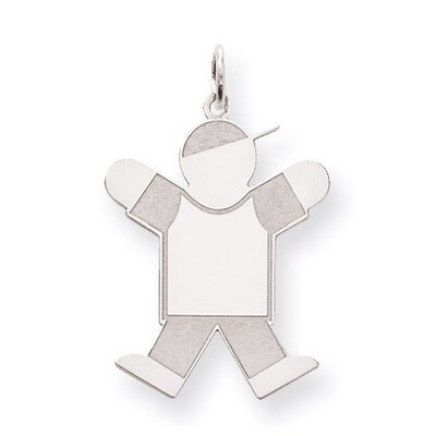 Kid Charm Sterling Silver XK1591SS, MPN: XK1591SS, 883957377308