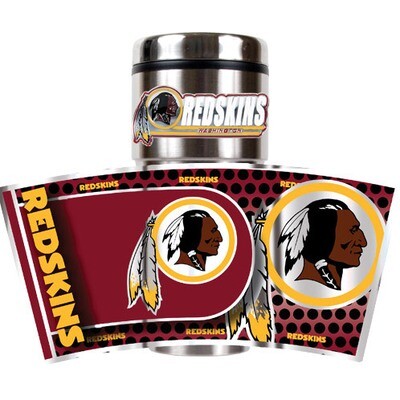 Redskins 360 Metallic Wrap 16oz Stainless Tumbler GC3765, MPN: GC3765, 89006333251