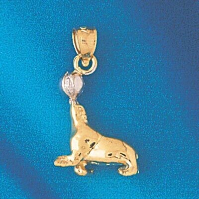 Dazzlers Jewelry Seal Two Tone White Pendant Necklace Charm Bracelet in Yellow, White or Rose Gold …