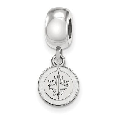 Winnipeg Jets Bead Charm x-Small Dangle Sterling Silver SS018JTS, MPN: SS018JTS, 886774958590