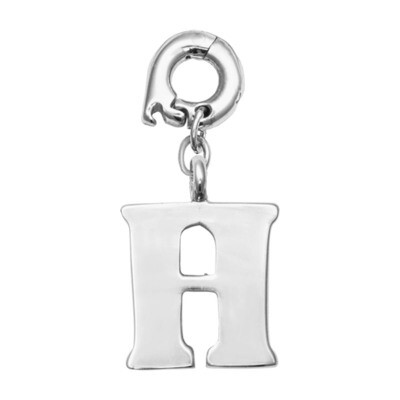Nikki Lissoni H Charm Silver-Plated D1128SSH, MPN: D1128SSH, 8718819238713