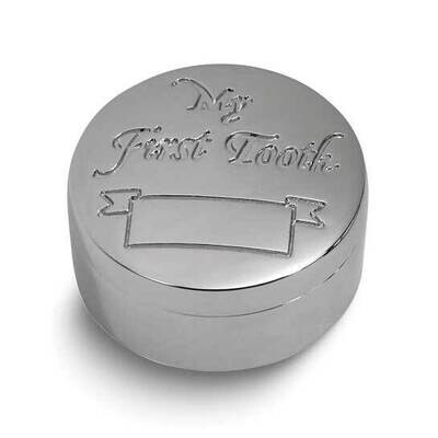 Nickle-Plated Round First Tooth and First Curl Boxes GM24018, MPN: GM24018, 47105234633