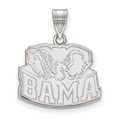 University of Alabama Medium Pendant 10k White Gold 1W075UAL, MPN: 1W075UAL, 886774793344