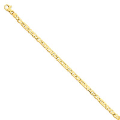 Fancy Link Chain 18 Inch 14k Gold LK670-18, MPN: LK670-18, 191101653667