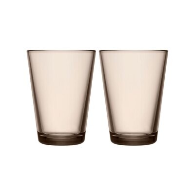 iittala Kartio Tumbler Set of 2 13.5 oz. Linen, MPN: 1051120, 6411923666817