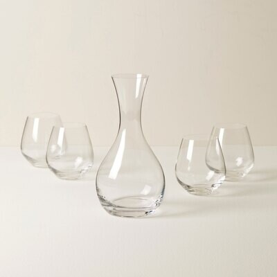 Lenox Tuscany Classics Decantr with 4 Stemless 893690, MPN: 893690, 194372019637