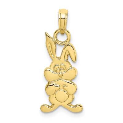 Rabbit Charm 10k Gold 10K6493, MPN: 10K6493,