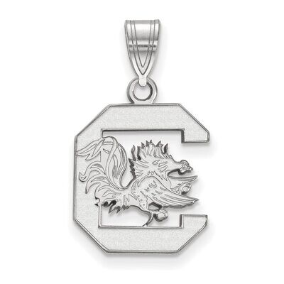 University of South Carolina Medium Pendant 10k White Gold 1W003USO, MPN: 1W003USO, 886774771335