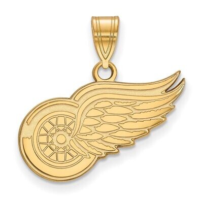 Detroit Red Wings Medium Pendant 14k Yellow Gold 4Y003RWI, MPN: 4Y003RWI, 886774738611