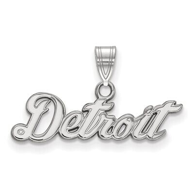 Detroit Tigers Small Pendant Sterling Silver SS059TIG, MPN: SS059TIG, 886774631608