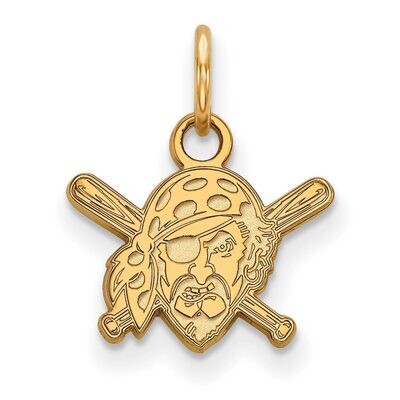 Pittsburgh Pirates x-Small Pendant Gold-plated Silver GP020PIR, MPN: GP020PIR, 886774925103