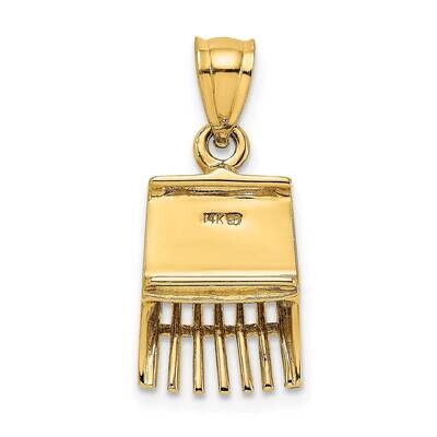 Cranberry Scoop Hp 14k Gold 3-D K7134, MPN: K7134, 637218008483
