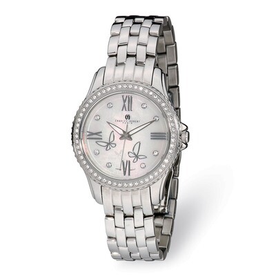 Charles Hubert MOP Dial Ladies Watch Stainless Steel XWA5553, MPN: XWA5553, 848870008494