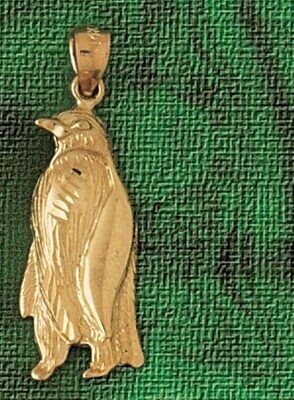 Dazzlers Jewelry Penguin Pendant Necklace Charm Bracelet in Yellow, White or Rose Gold 1604, MPN: D…