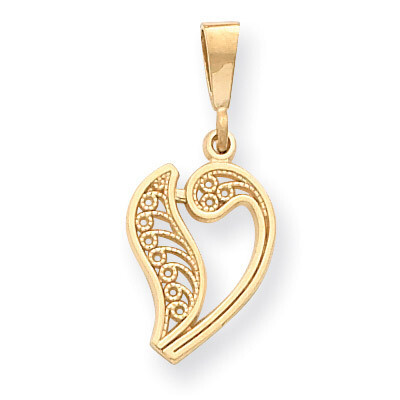 Initial V Charm 14k Gold C569V, MPN: C569V, 883957861210