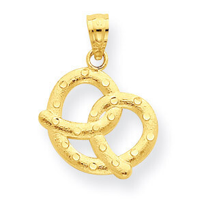 Pretzel Pendant 14k Gold C4448, MPN: C4448, 883957524351
