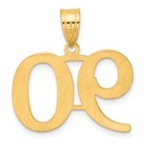 Number 90 Pendant 14k Gold Polished APN90, MPN: APN90, 196904079621